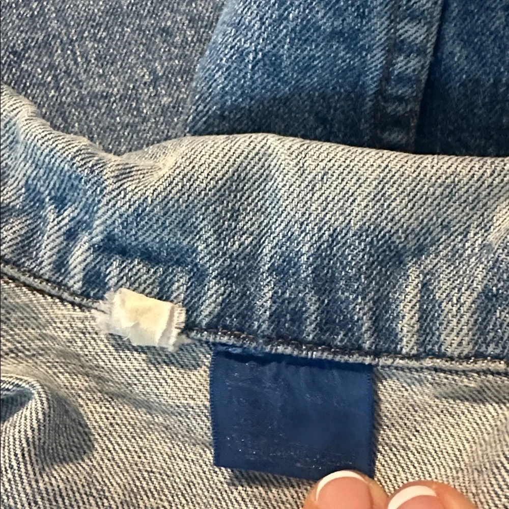 80s Sears The Men's Store Jeans Joint Denim Jacket Vintage 1980s Size M